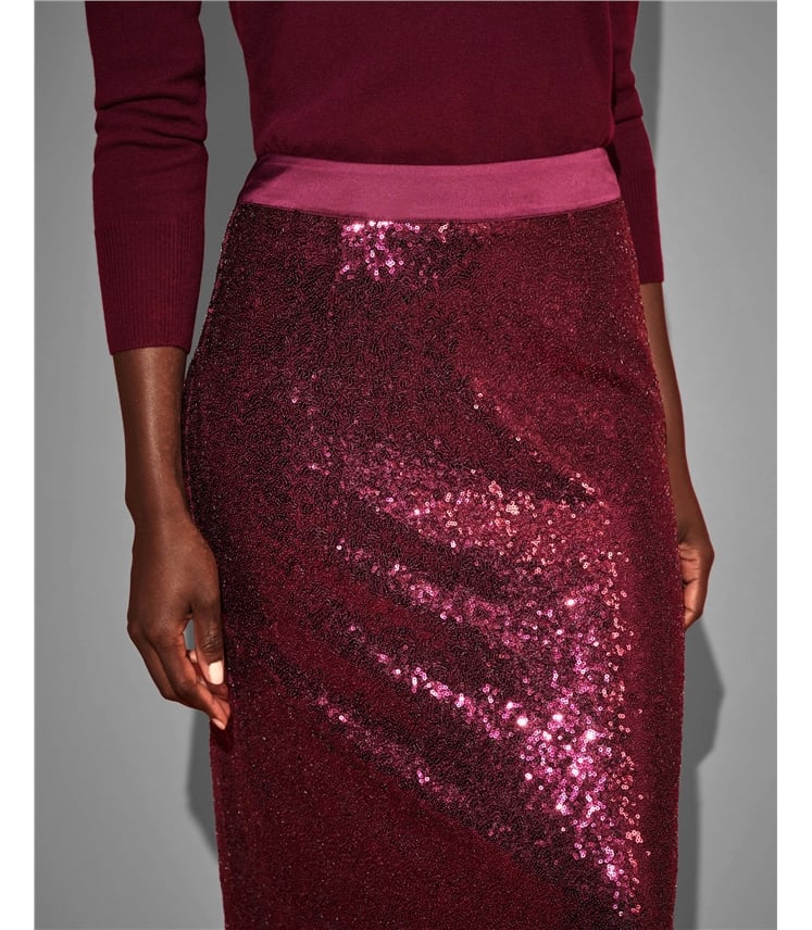 Sequin Skirt