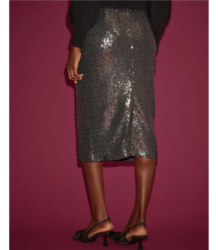 Sequin Skirt