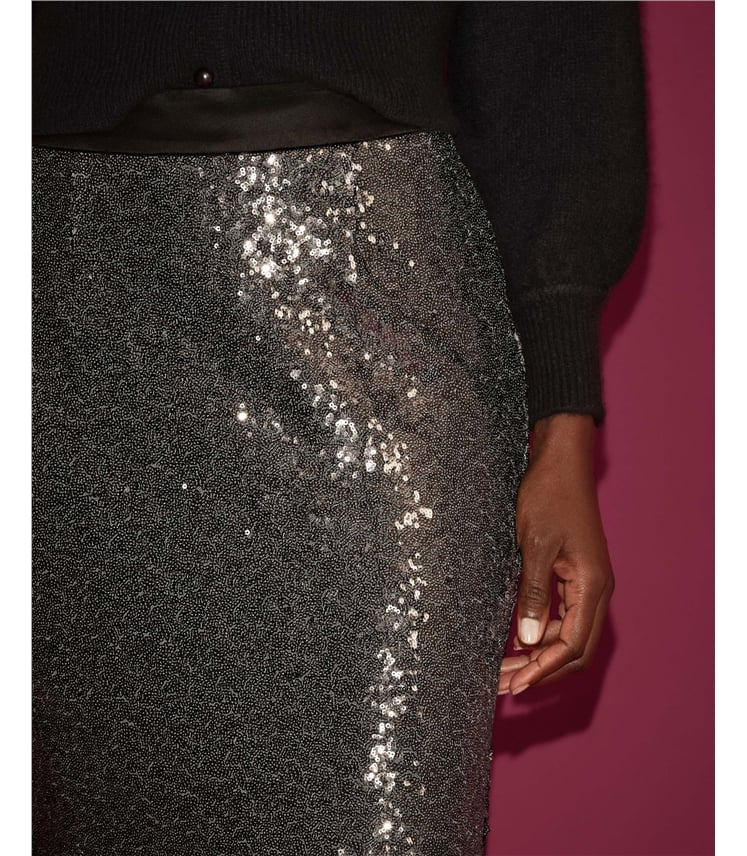 Sequin Skirt