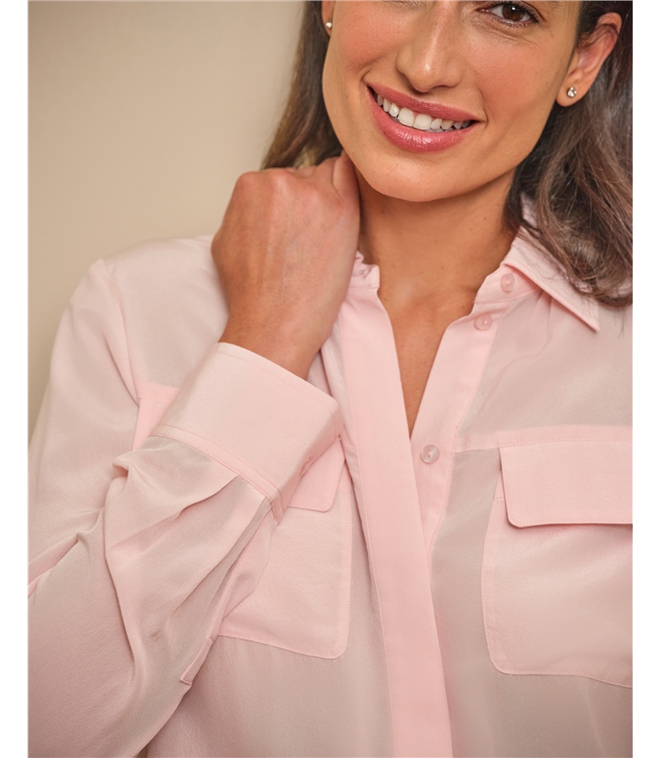 Silk Pocket Shirt