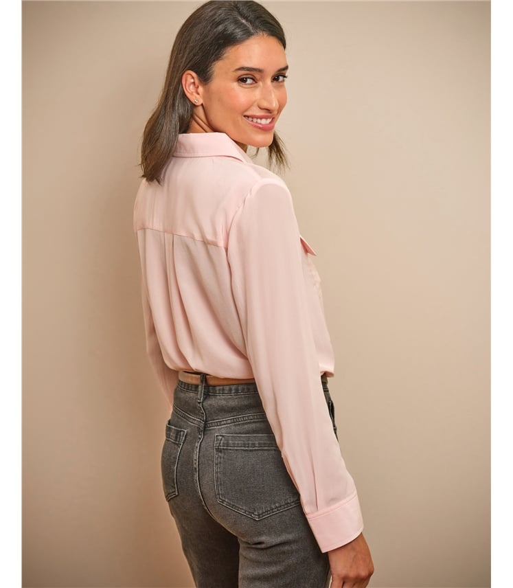 Silk Pocket Shirt