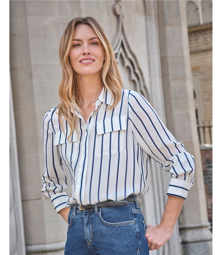 Silk Pocket Shirt