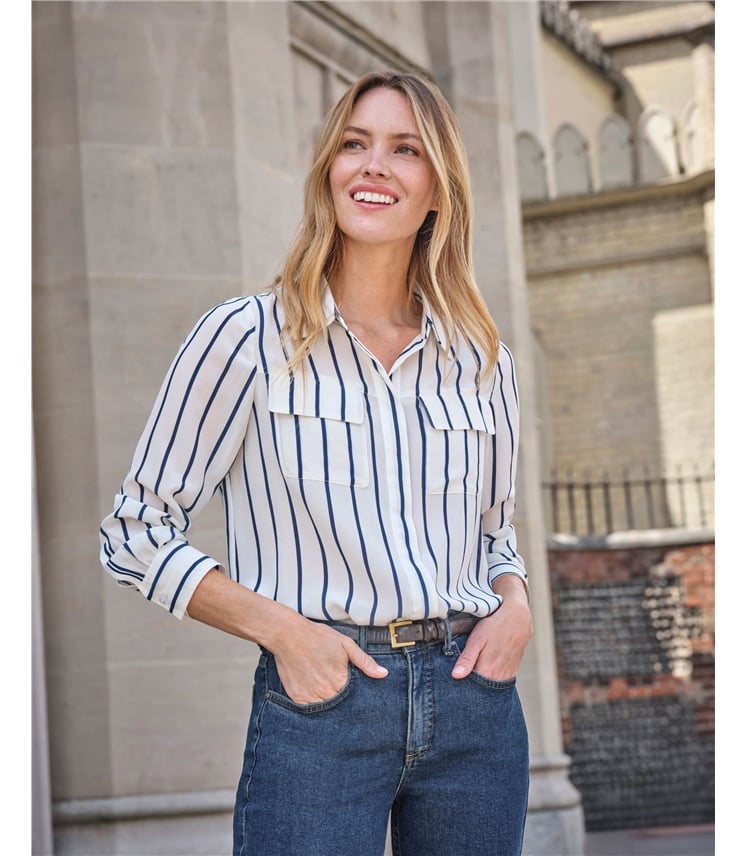 Silk Pocket Shirt