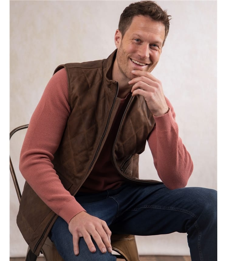 Grike Leather Gilet 