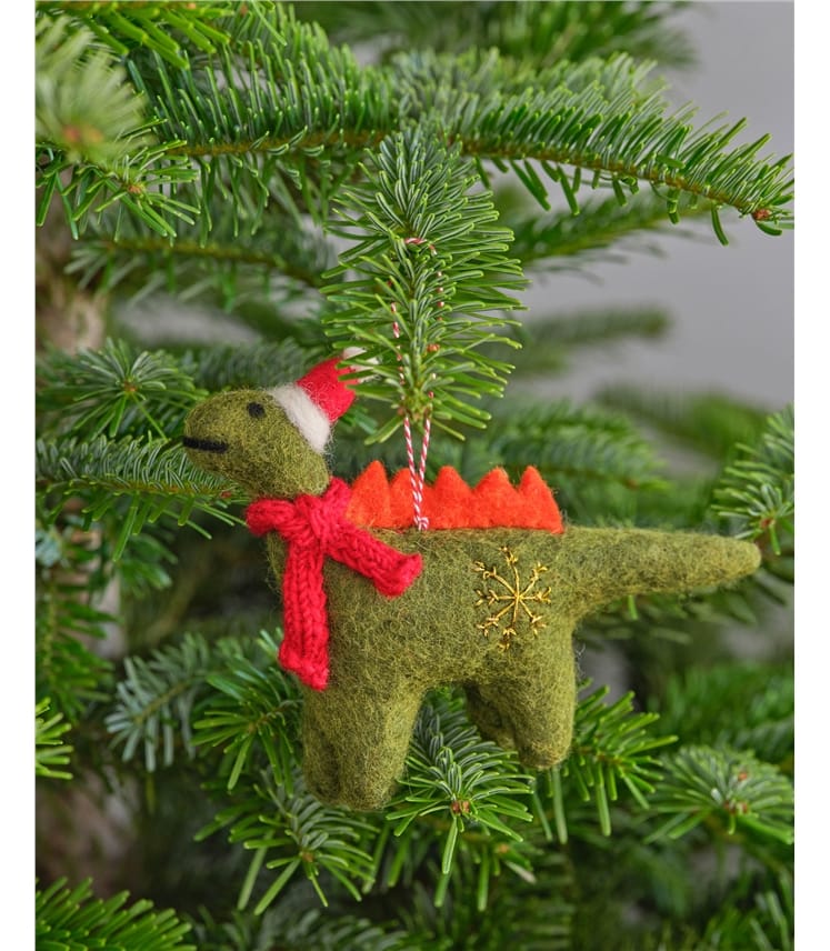 Digby The Dinosaur Christmas Decoration