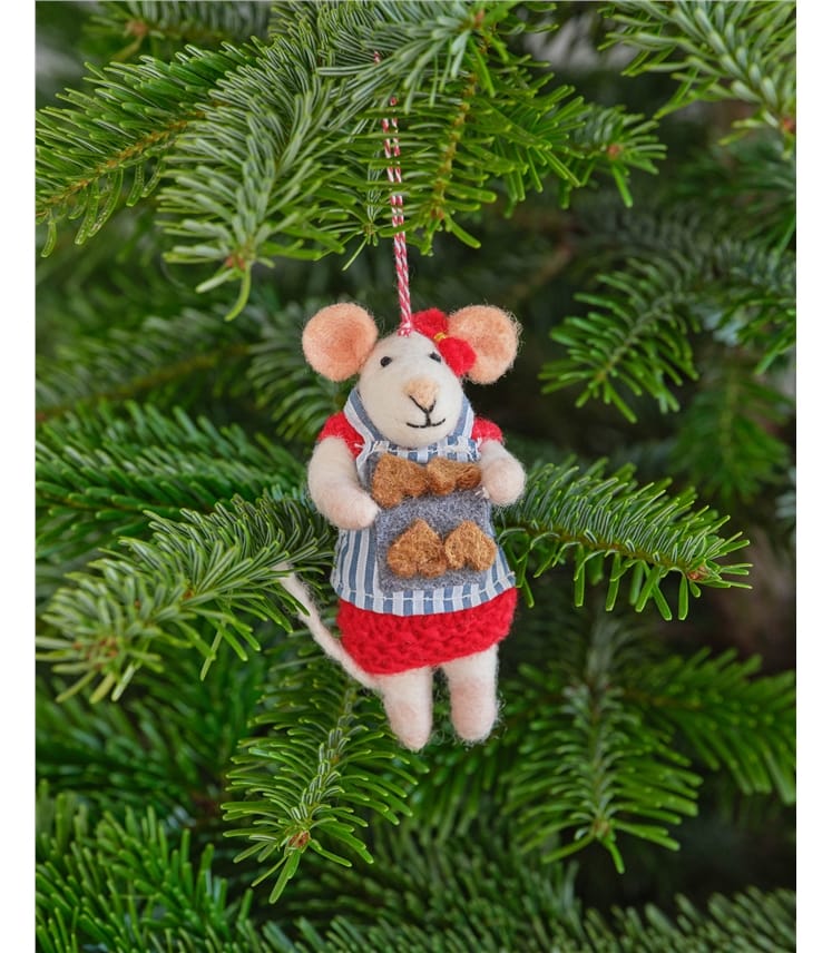 Mummy Mouse Christmas Decoration