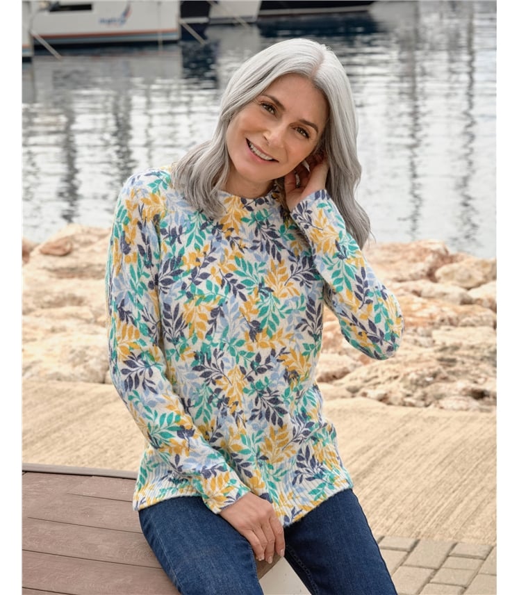 Floral Print Jumper