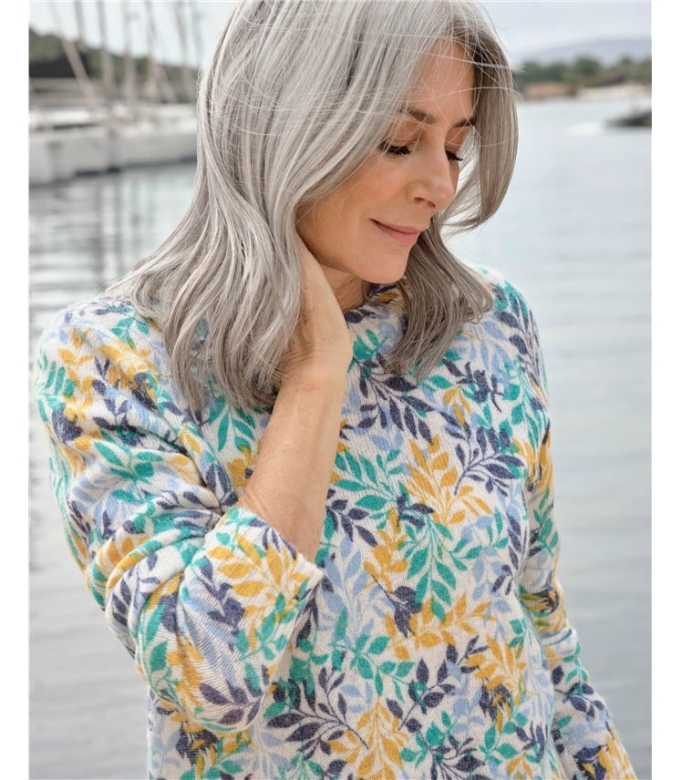 Floral Print Jumper