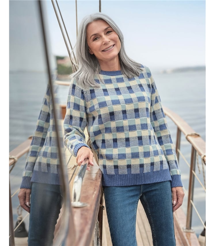 Square Pattern Jumper
