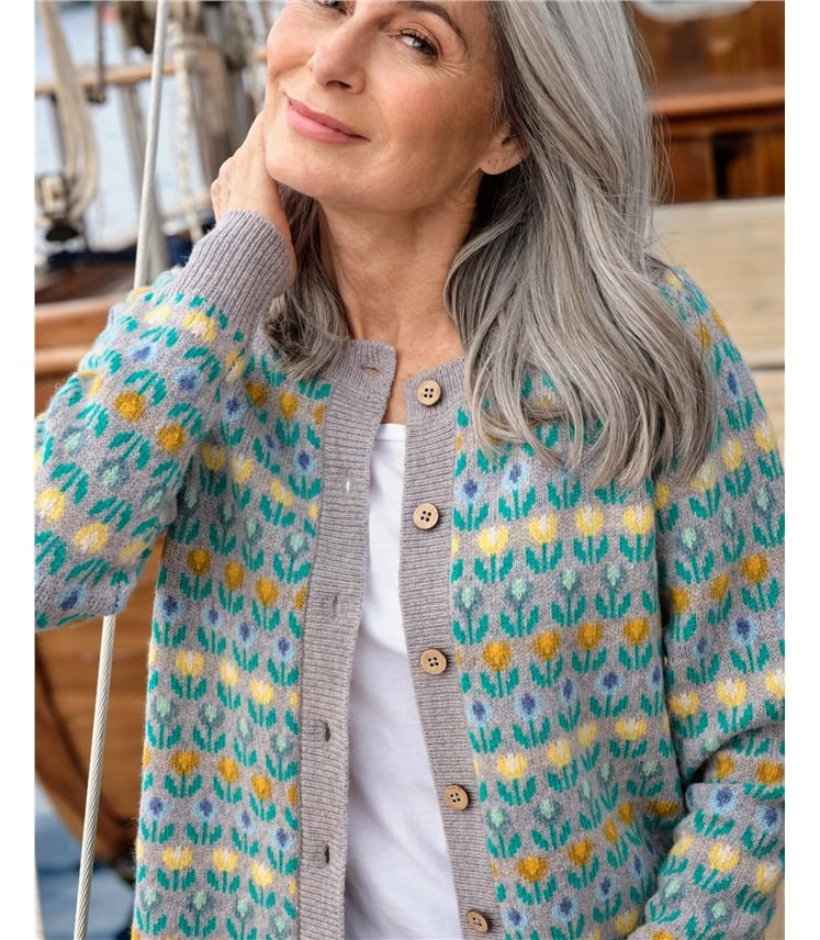 Spring Tulip Cardigan