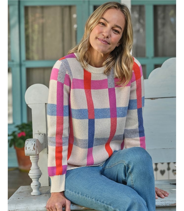 Large Scale Check Jumper