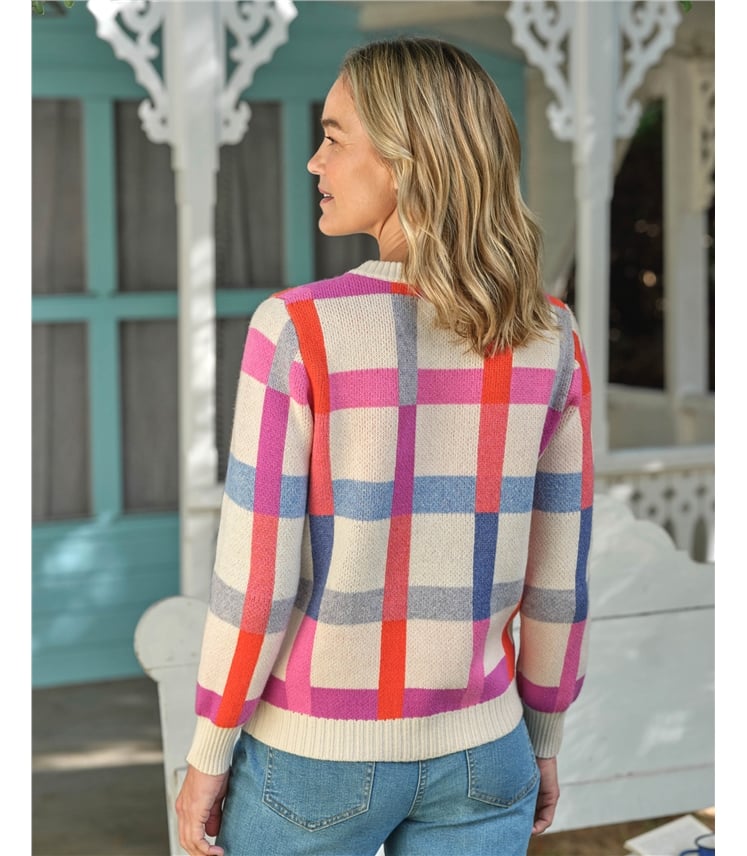 Large Scale Check Jumper