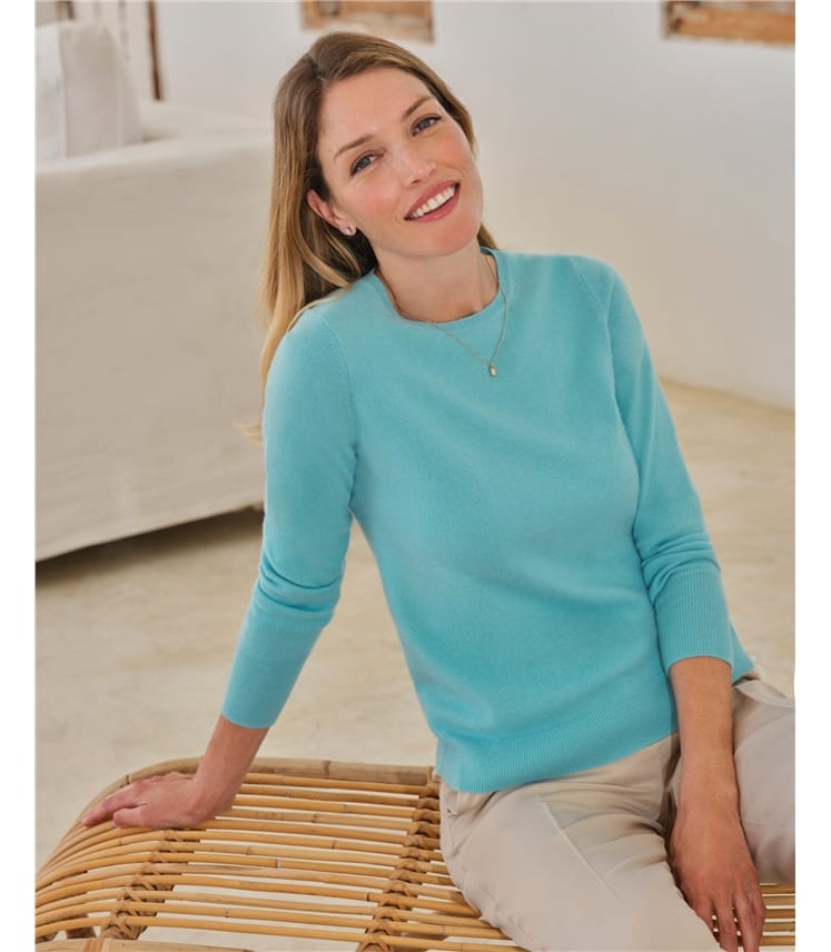 Cashmere Crew Neck Sweater