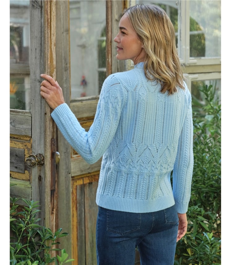 Turtle Neck Textured Jumper