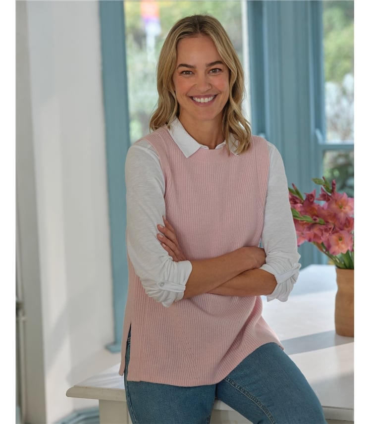 Sleeveless Side Split Tank