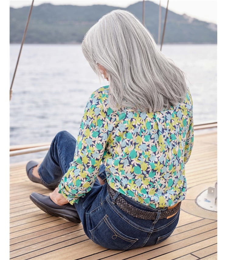 Jersey-Hemd aus Bio-Baumwollmischung