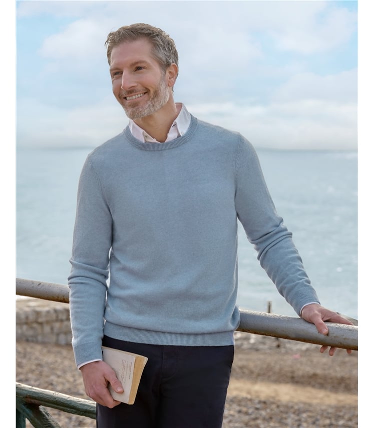 Cashmere Merino Crew Neck Jumper