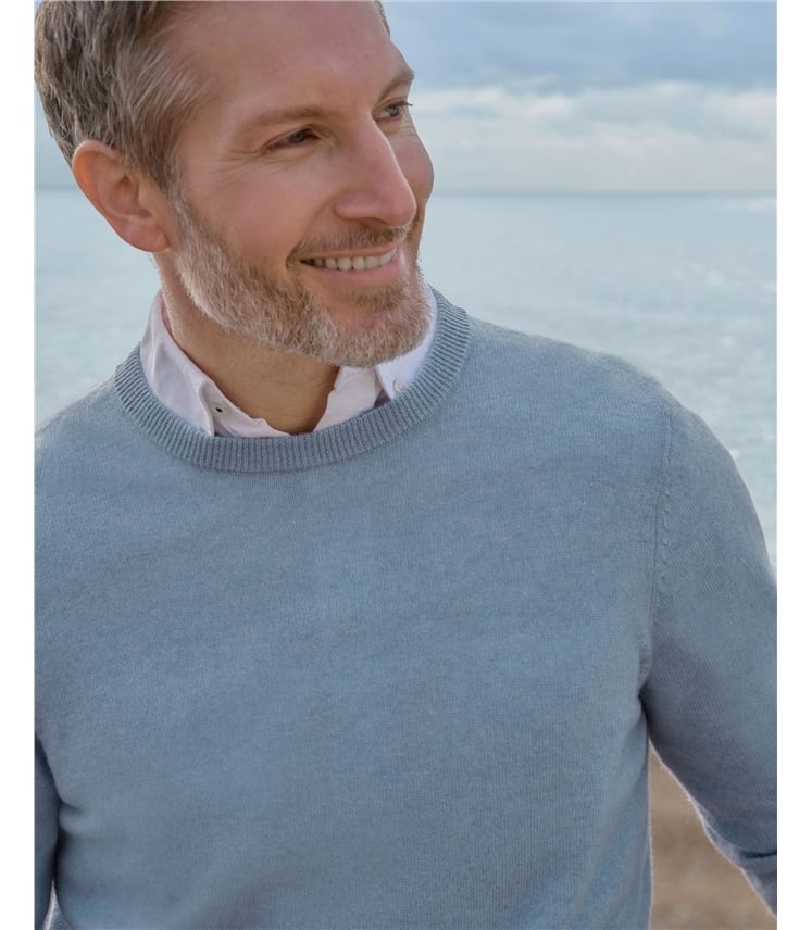Cashmere Merino Crew Neck Jumper