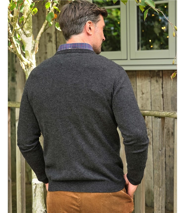 Cashmere Merino Crew Neck Sweater