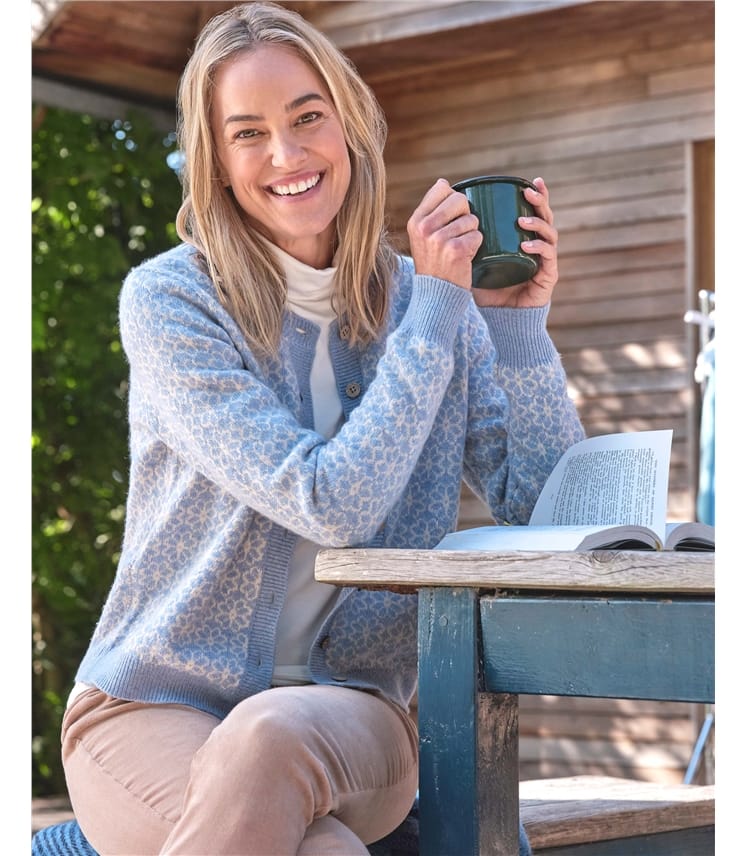 Floral Repeat Cardigan