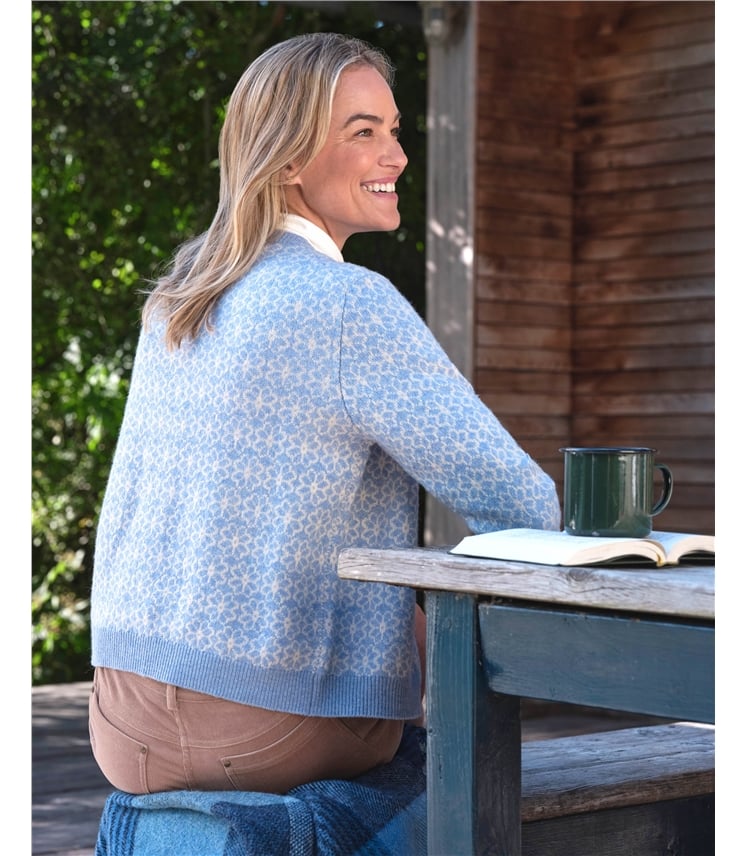 Floral Repeat Cardigan