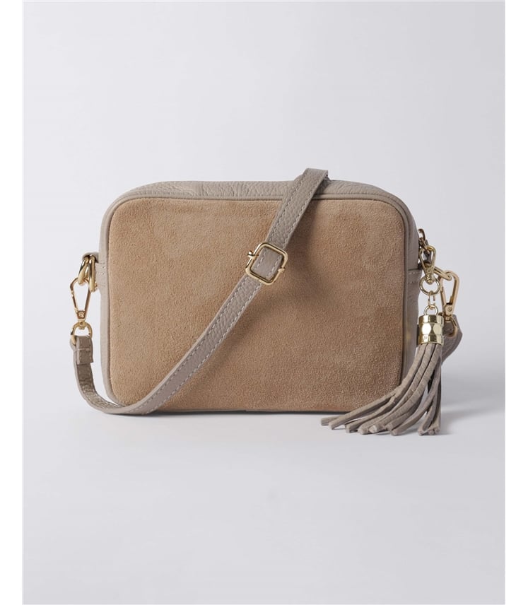 Soft Leather Bag With Tassel