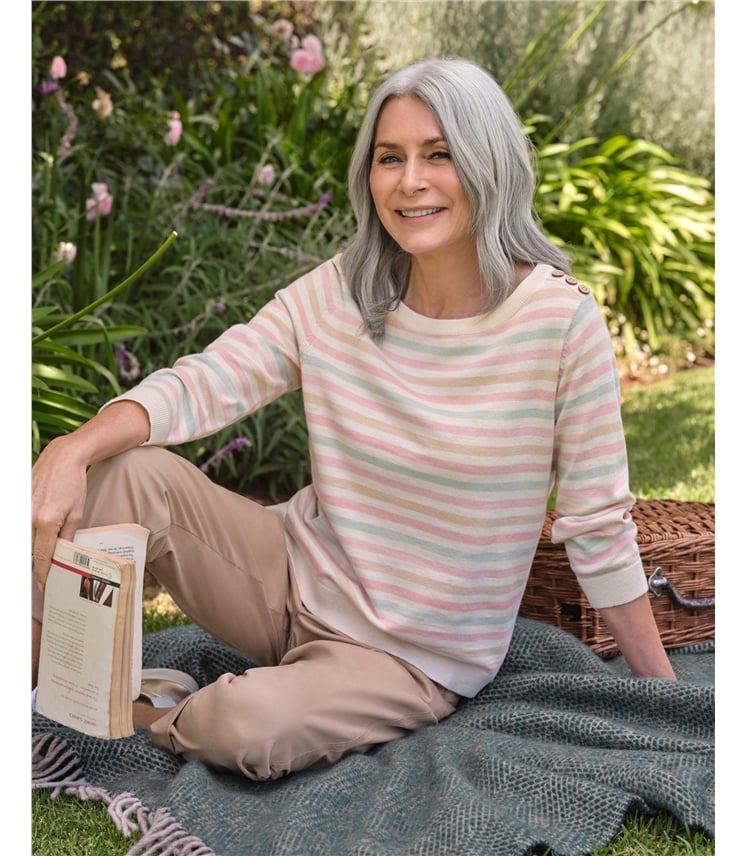 Pastel Stripe Jumper
