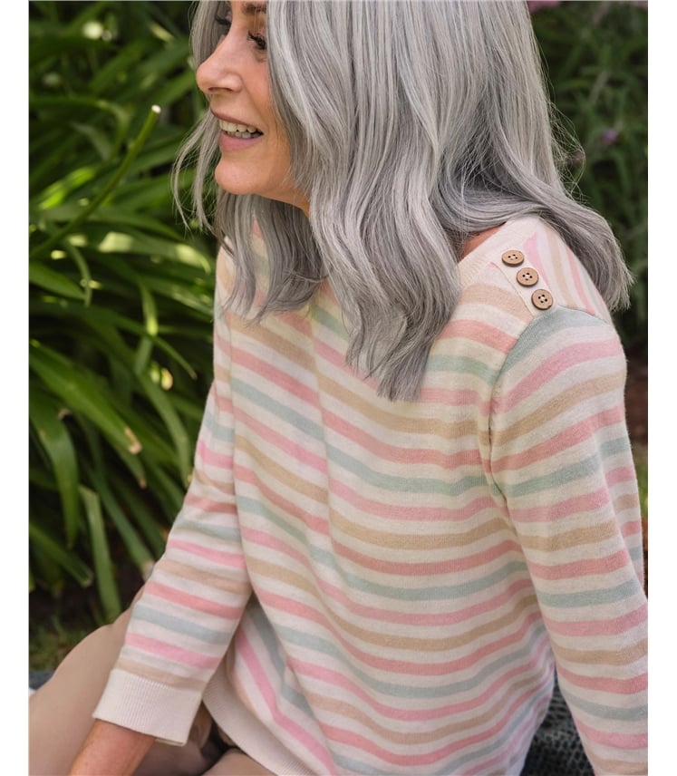 Pastel Stripe Jumper