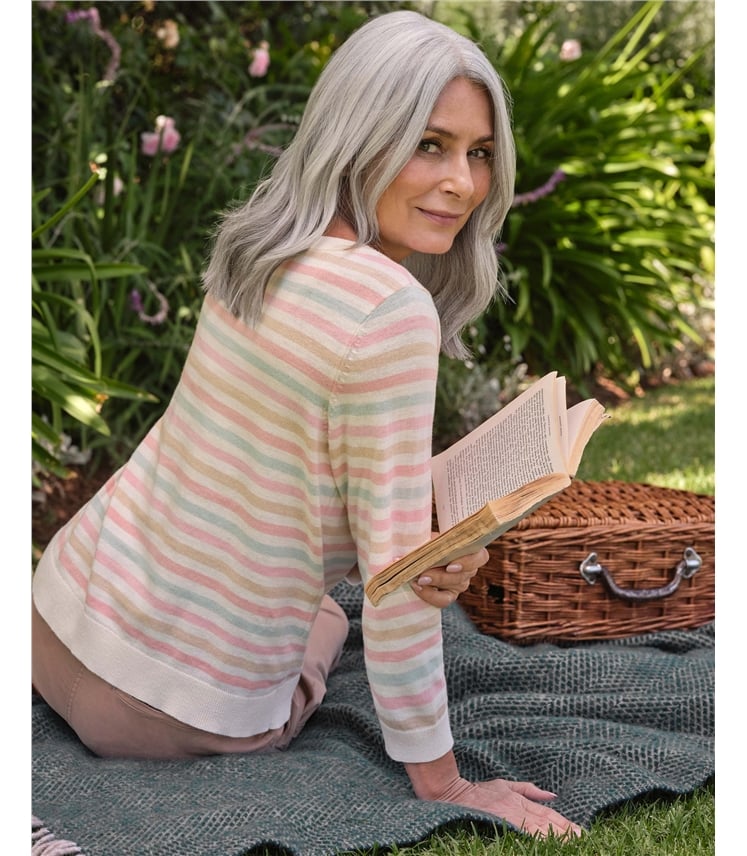 Pastel Stripe Jumper