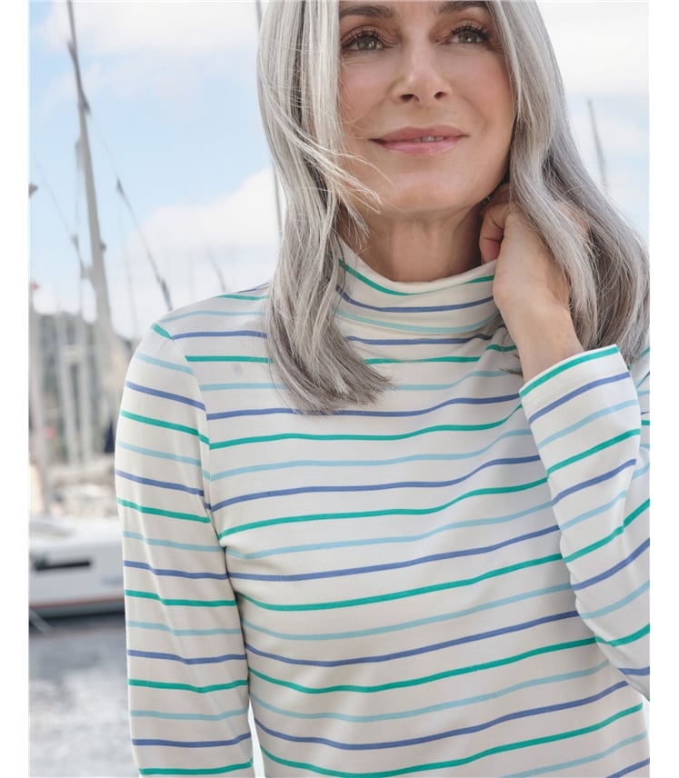 Sous-pull à col roulé - Femme - Jersey