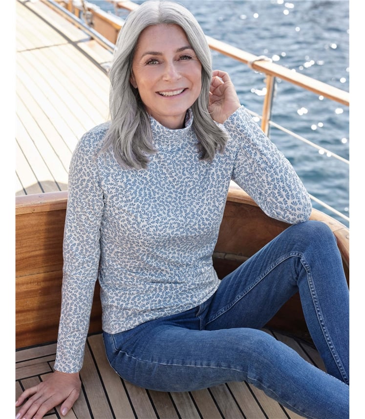 Sous-pull à col roulé - Femme - Jersey