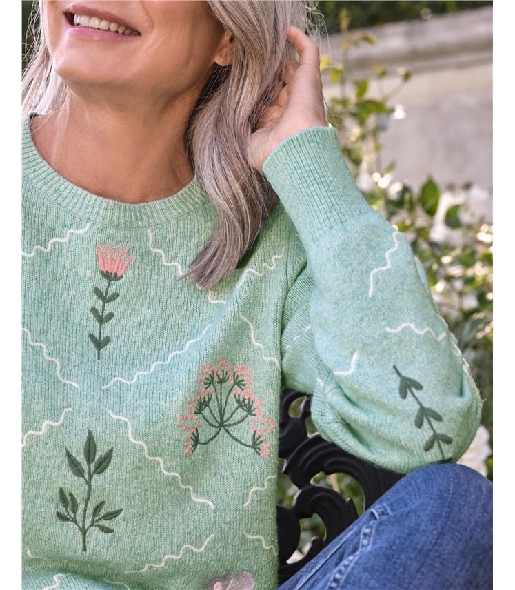 Flower Trellis Jumper