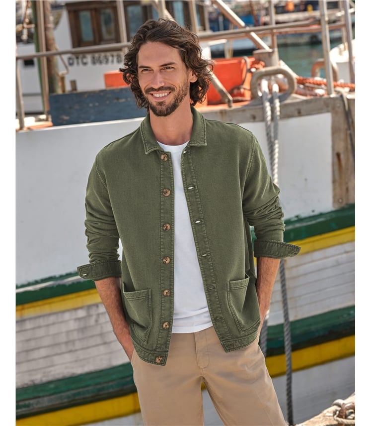 Jersey Cotton Jacket