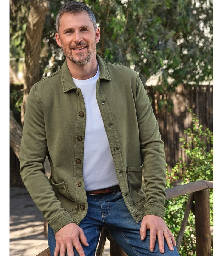 Jersey Cotton Jacket