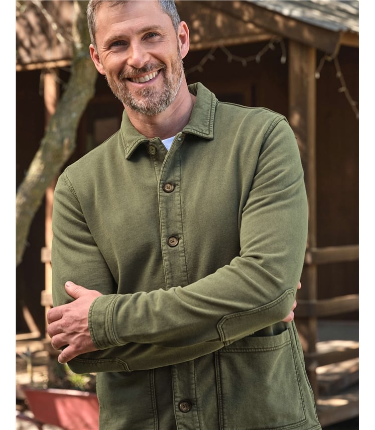 Jersey Cotton Jacket