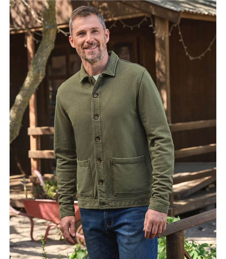 Jersey Cotton Jacket