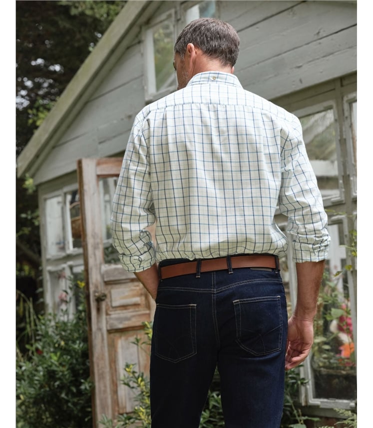 Kariertes Baumwollhemd