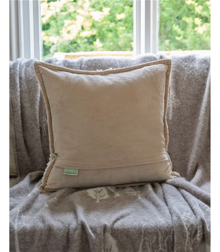 Square Tufted Animal Cushion