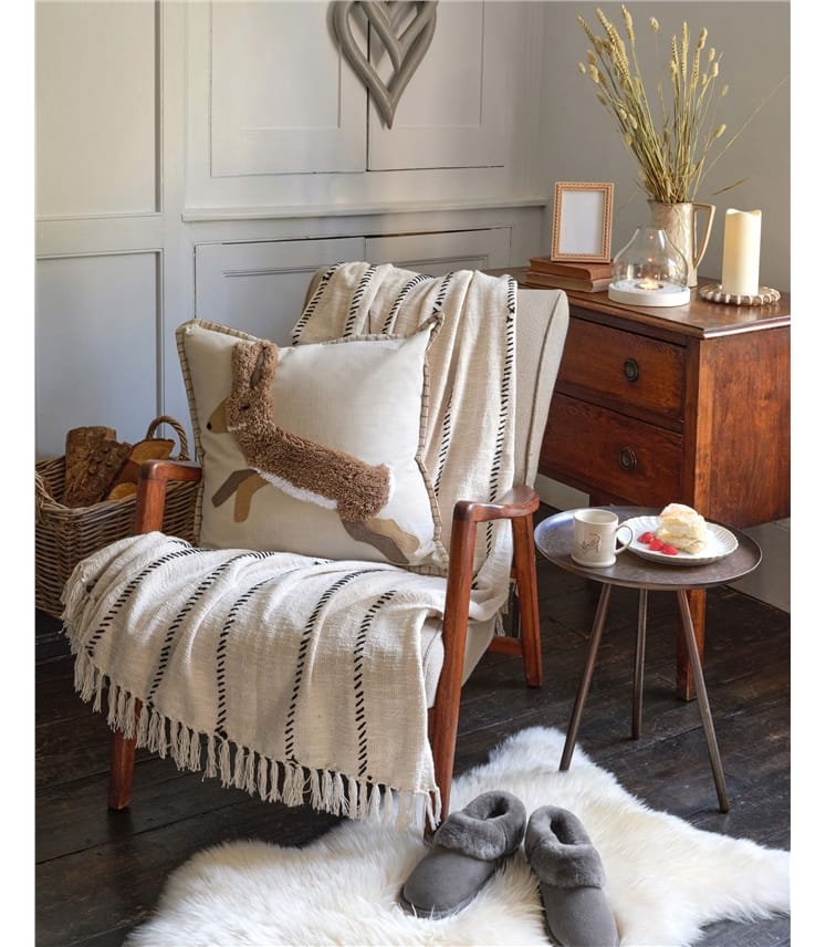 Square Tufted Animal Cushion