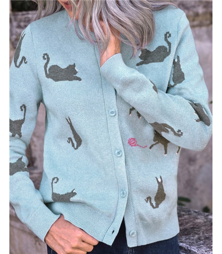 Smudge The Cat Cardigan