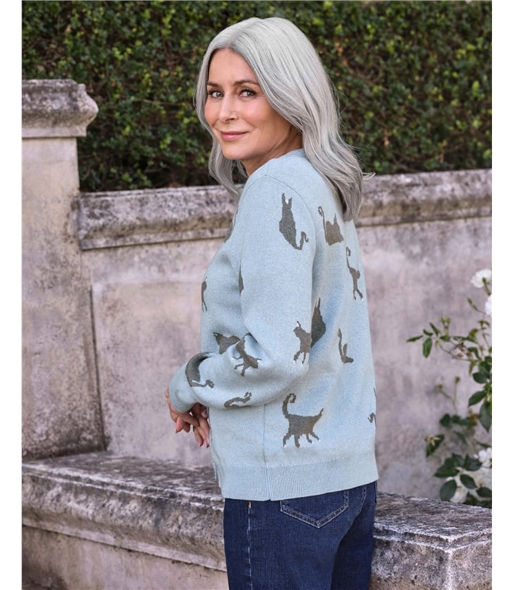 Smudge The Cat Cardigan