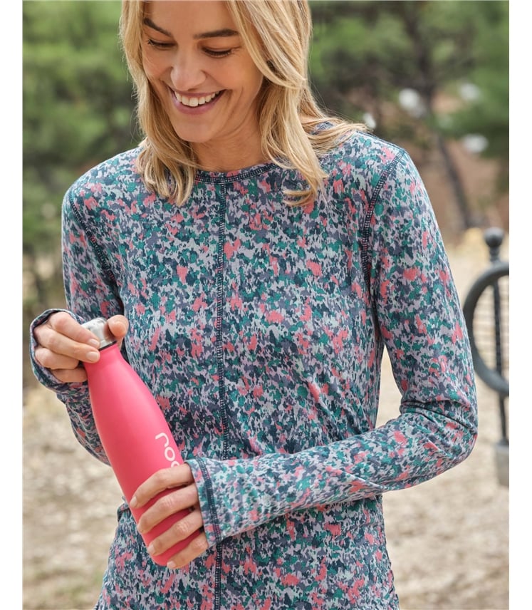 Raven Ruched Side Base Layer Top