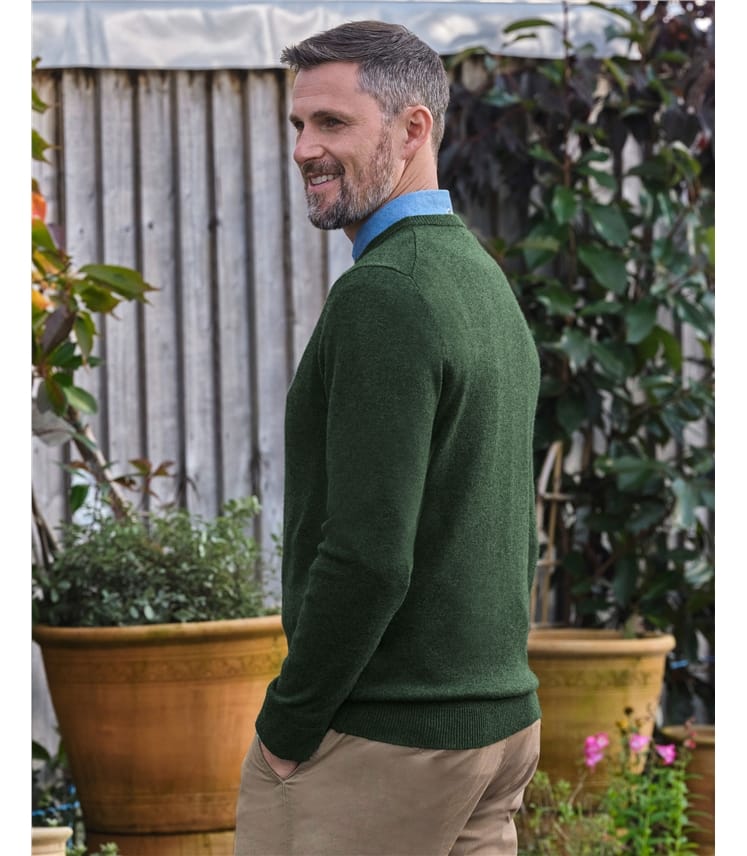 Cashmere Merino Crew Neck Jumper