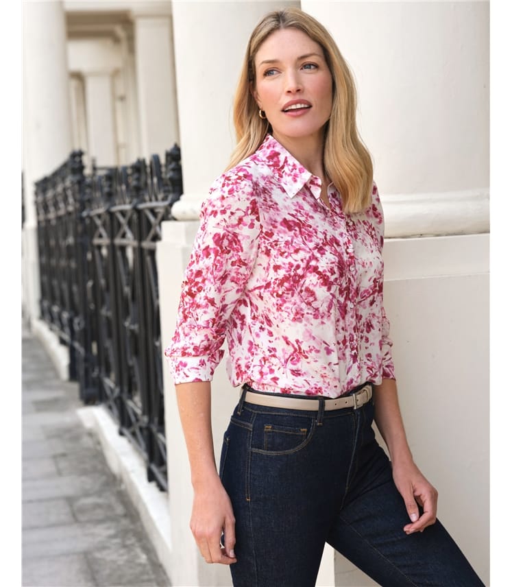 Pure Washed Silk Shirt