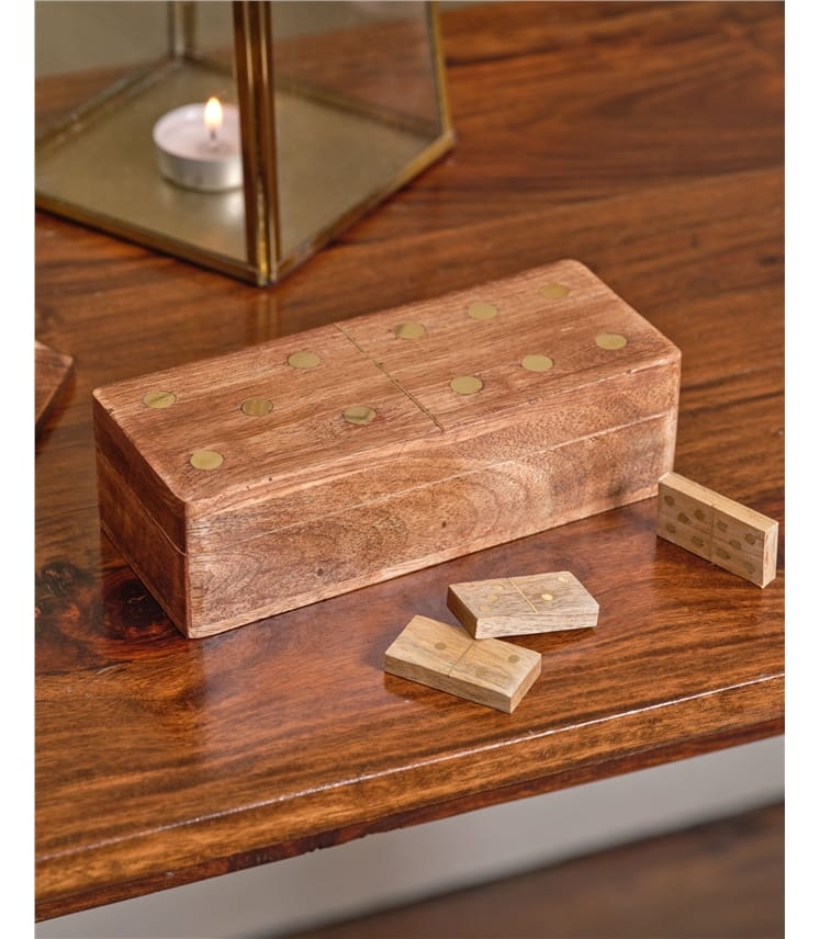 Wooden Domino Set