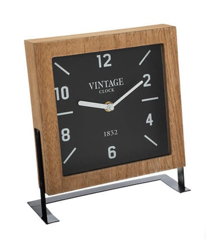 Wooden Table Clock