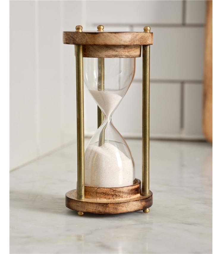 Mango Wood Sand Timer