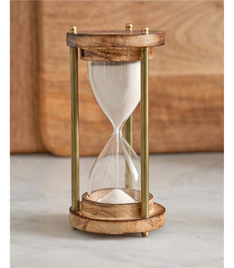 Mango Wood Sand Timer