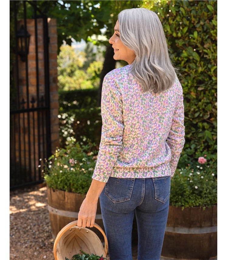 Ditsy Printed Jumper