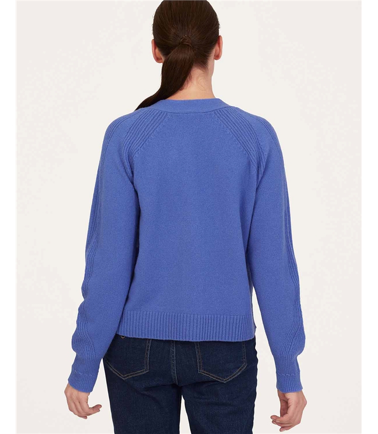 Taygete Lambswool V-Neck Cardigan